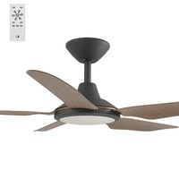 STORM 1067mm 18w CCT LED DC ABS 5 Blade Ceiling Fan with Remote