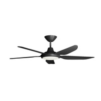 STORM 1320mm 18w CCT LED DC ABS 5 Blade Ceiling Fan (choice rated)