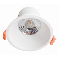 CLASS II 10w Tricolour 90mm Cutout LED Downlight