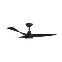 TURACO 1220mm 18w CCT LED Smart DC ABS 3 Blade Ceiling Fan with Remote