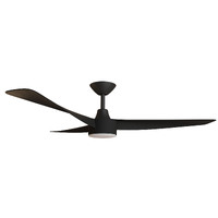 TURACO 1420mm 18w CCT LED Smart DC ABS 3 Blade Ceiling Fan with Remote